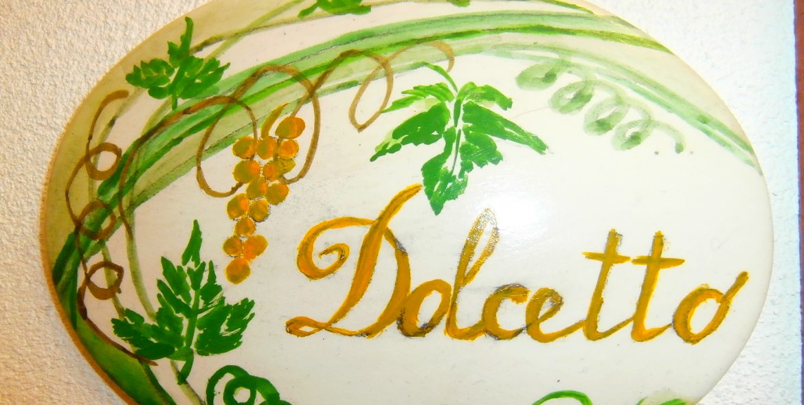 Insegna stanza Dolcetto